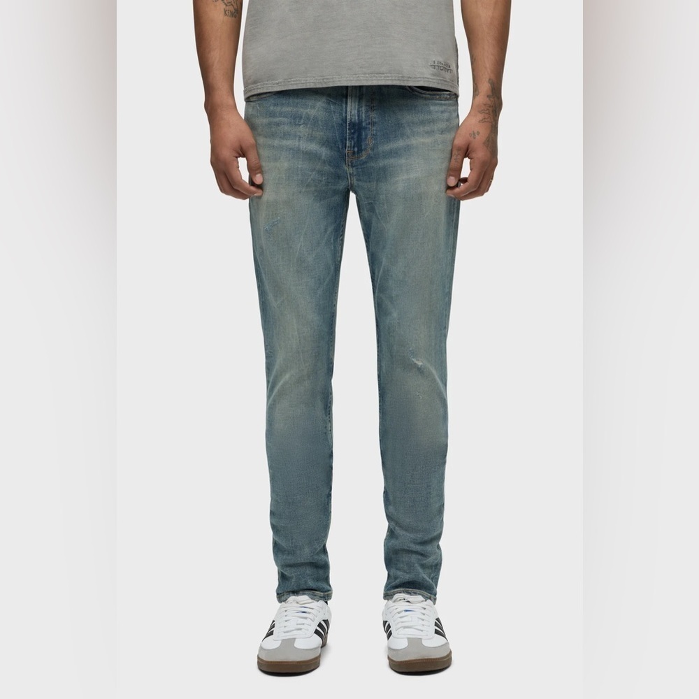 Hudson Men’s NWT $235 Zack Skinny Jeans size 42 x 34